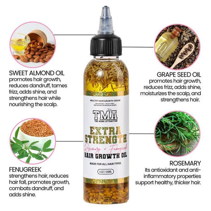 Extra Strength Rosemary & Fenugreek Hair Growth Oi